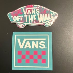 2 pack Vans Stickers